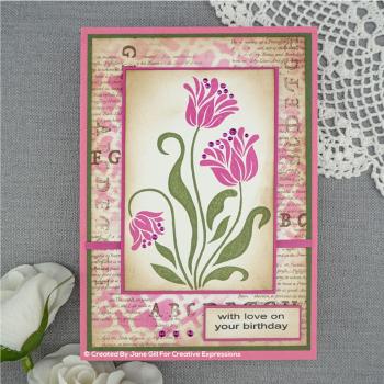Woodware Tulip Set  Clear Stamps - Stempel 