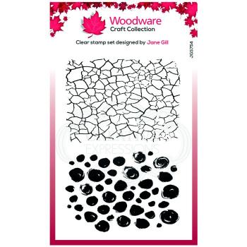 Woodware Crackles - Dots  Clear Stamps - Stempel 