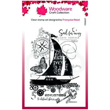 Woodware Sail Away  Clear Stamps - Stempel 