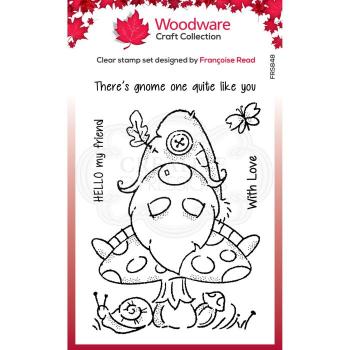 Woodware Wald Gnome  Clear Stamps - Stempel 
