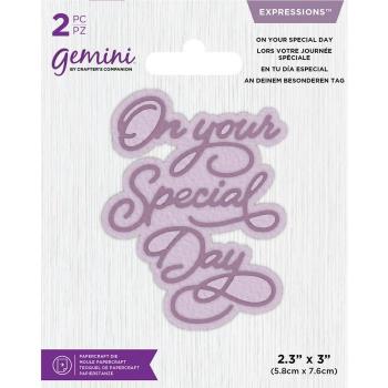 Gemini On your Special Day Expressions Dies - Stanze - 