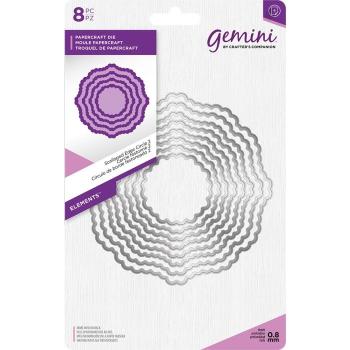 Gemini Scalloped Edge Circle 2 Elements Dies - Stanze - 