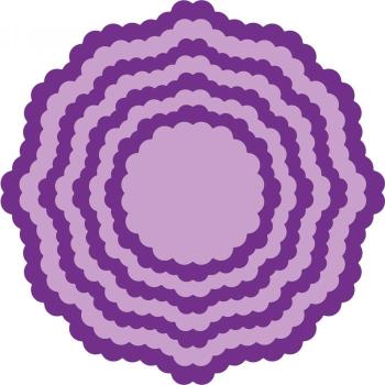 Gemini Scalloped Edge Circle 2 Elements Dies  - Stanze - 