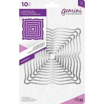 Gemini Torn Edge Square 2 Elements Dies - Stanze - 