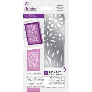 Gemini In Full Bloom Stamp & Die - Stempel & Stanze 