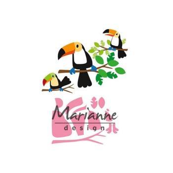 Marianne Design - Collectables Präge- und Stanzschablone Eline's Tukan