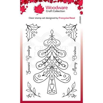 Woodware Nordic Tree Clear Stamps - Stempel 