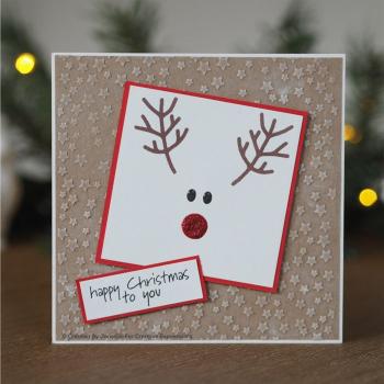 Woodware Festive Faces  Clear Stamps - Stempel 