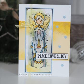 Woodware Celestial Angel  Clear Stamps - Stempel 