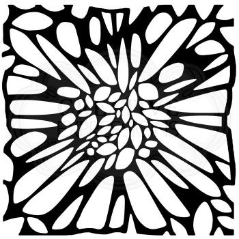 Woodware - Stencil Flower Centre - Schablone
