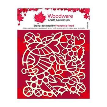 Woodware - Stencil Foodle Mesh Schablone