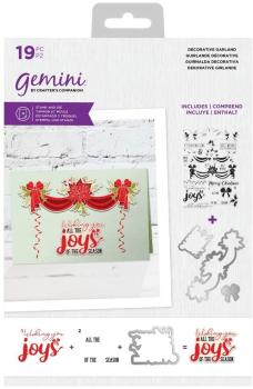 Gemini Decorative Garland Stamp & Die  - Stempel & Stanze