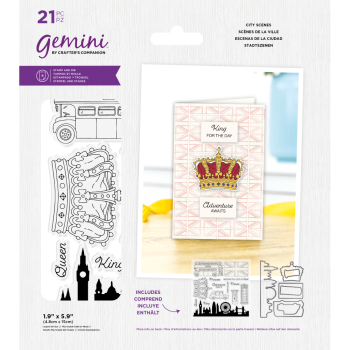 Gemini Best Of British City Scenes Stamp & Die  - Stempel & Stanze 