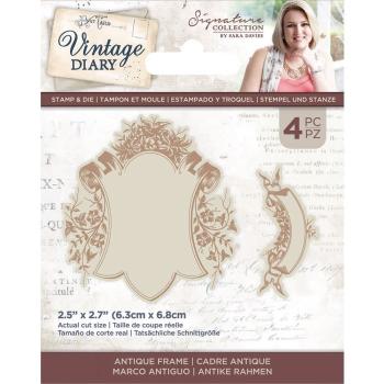 Crafters Companion - Vintage Diary Antique Frame - Stanze & Stempel