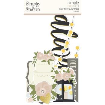 Simple Stories Simple Pages Pieces Wedding (15912)   -  Stanzteile
