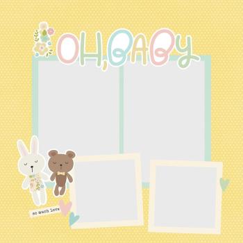 Simple Stories Simple Pages Pieces Baby (15916)   -  Stanzteile