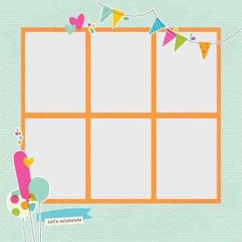 Simple Stories Simple Pages Pieces Birthday (15915)   -  Stanzteile