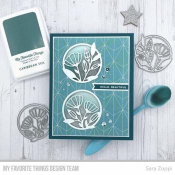 My Favorite Things Die-namics "Slimline Stitched Circle Trio" | Stanzschablone | Stanze | Craft Die