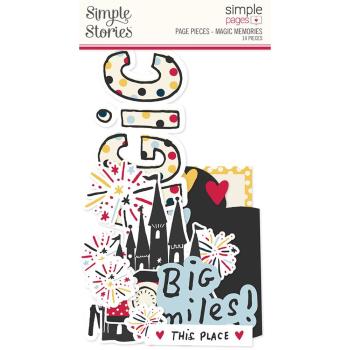 Simple Stories Simple Pages Pieces Magic Memories (15928)   -  Stanzteile