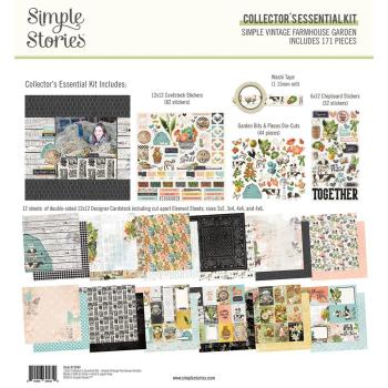 Simple Stories Vintage Farmhouse Garden Collector's Essential Kit