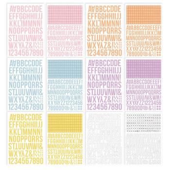 Simple Stories - Color Vibe - Spring - Alpha Sticker Books