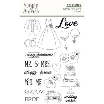 Simple Stories - Happily Ever After - Clearstemp - Stempel