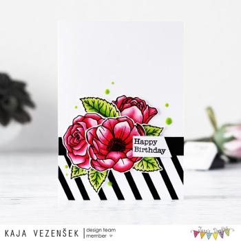 Janes Doodles " Bloom" Clear Stamp - Stempelset