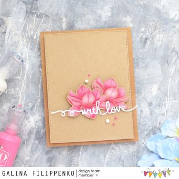 Janes Doodles " Magnolia" Clear Stamp - Stempelset