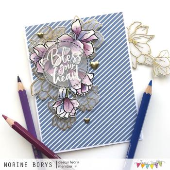 Janes Doodles " Magnolia" Clear Stamp - Stempelset