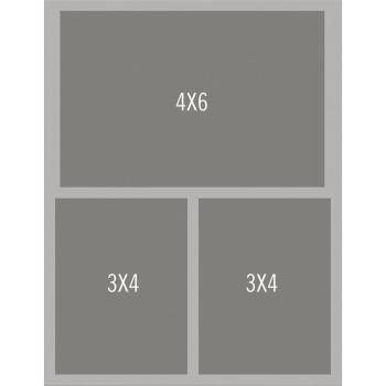 Simple Stories Simple Pages Template Design 2  - Schablone