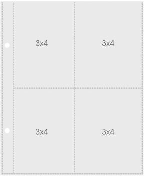 Simple Stories SN@P! Pocket Page Refills - Schutzhüllen - 3x4 Inch 