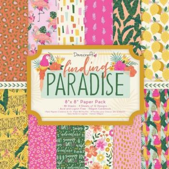 Dovecraft Paper Pack "Finding Paradise" 8x8"