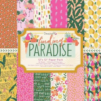Dovecraft Paper Pack "Finding Paradise" 12x12"