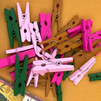 Dovecraft "Finding Paradise" Mini Pegs (35pcs) (DCWDN104)