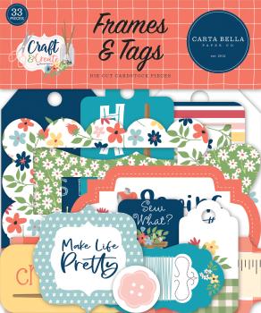 Carta Bella "Craft & Create" Frames & Tags