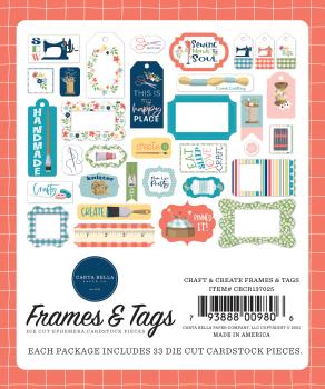 Carta Bella "Craft & Create" Frames & Tags