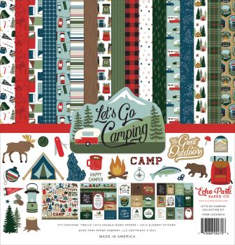 Echo Park "Let's Go Camping" 12x12" Collection Kit