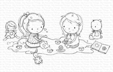 My Favorite Things Stempelset "Spill the Tea" Clear Stamp Set