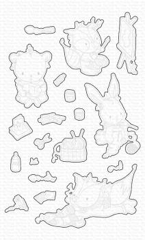 My Favorite Things Die-namics "Crafty Companions" | Stanzschablone | Stanze | Craft Die