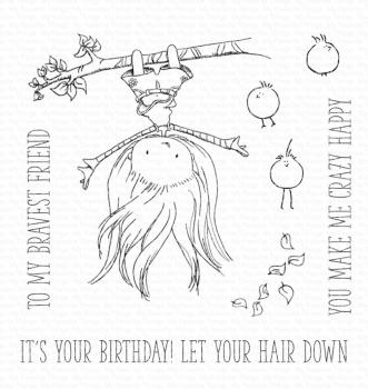 My Favorite Things Stempelset "Let Your Hair Down" Clear Stamp Set