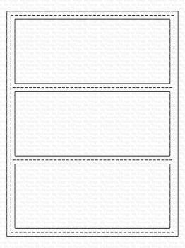 My Favorite Things Die-namics "Tri-Frame Cover-Up" | Stanzschablone | Stanze | Craft Die