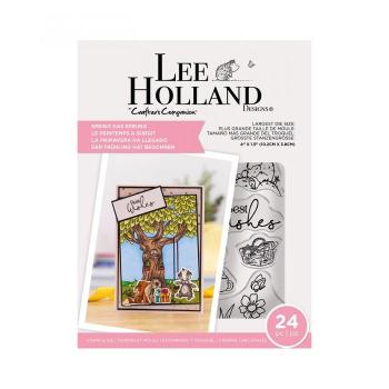 Crafters Companion -Lee Holland Stamp & Die Spring has Sprung - Stanze & Stempel
