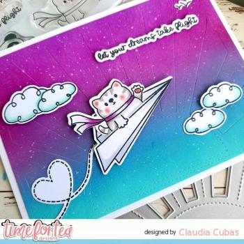 Time For Tea Clear Stamps Paper Plane Pals 