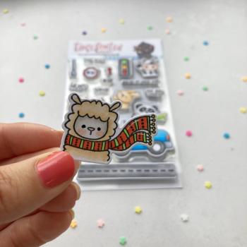 Time For Tea Clear Stamps Car Critters 