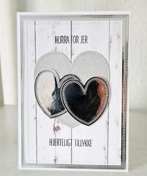 Simple and Basic " Pierced Hearts " Stanze -  Die