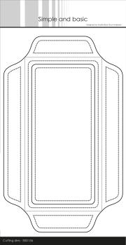 Simple and Basic " Slimcard Envelope " Stanze -  Die