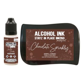 Couture Creations Stayz in Place Alcohol Ink Pearlescent -  Stempelkissen Perlglanz   Chocolate Sprinkles