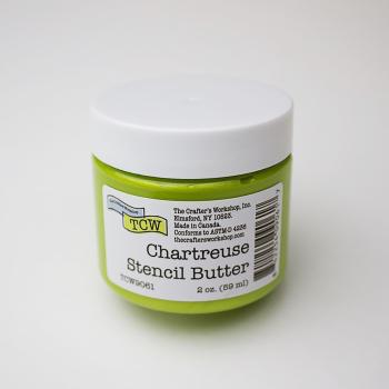 The Crafters Workshop Chartreuse  Stencil Butter - Modellierpaste