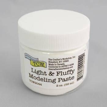 The Crafters Workshop Light & Fluffy Modeling Paste  