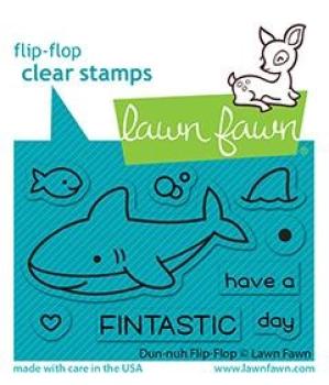Lawn Fawn Stempelset "Duh-nuh Flip-Flop" Clear Stamp